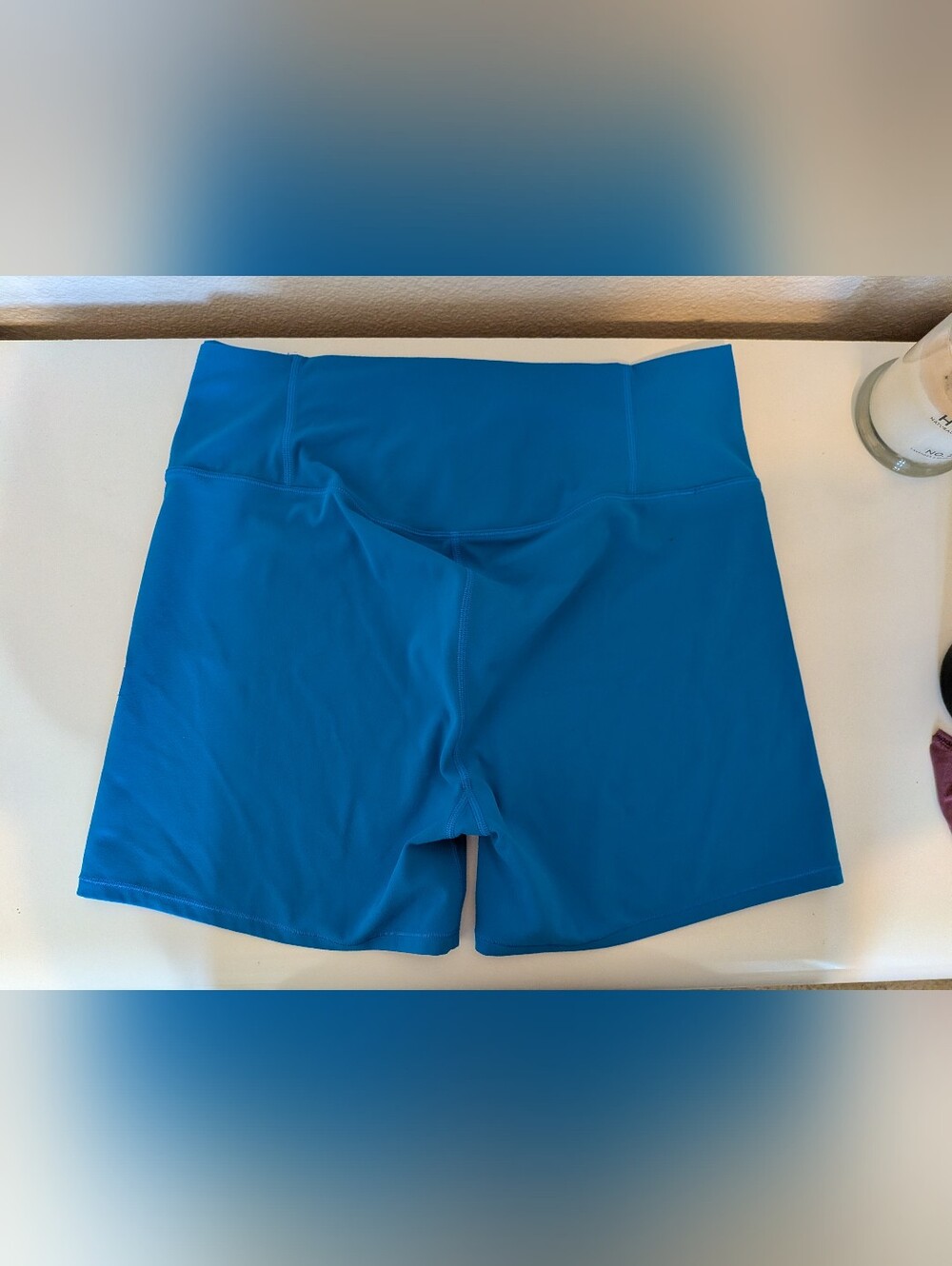 Vuori Blue Bike Shorts Euc Regatta Blue XL - Picture 3 of 4